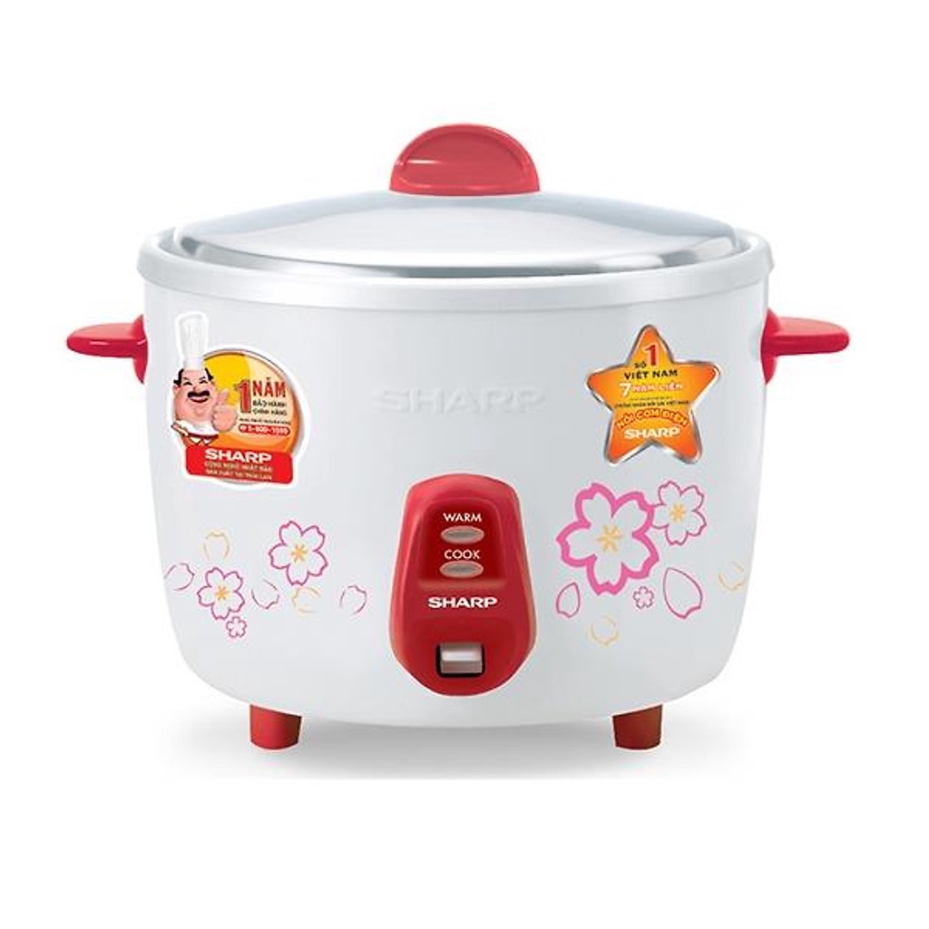 Nồi Cơm Điện Nắp Rời Sharp KSH-D11V (1.1L) - Màu Ngẫu Nhiên