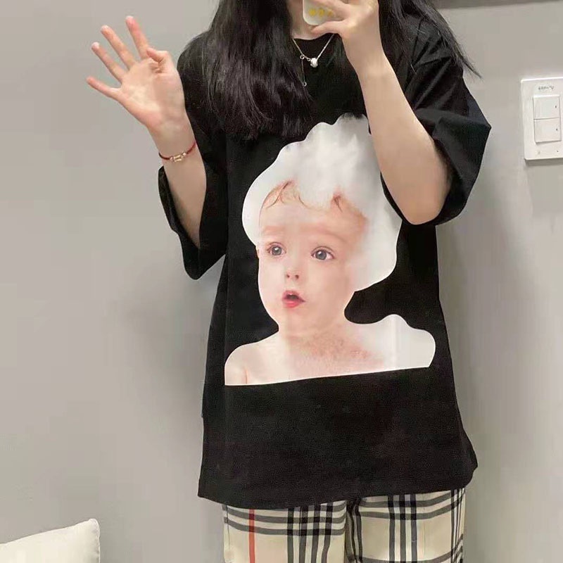 (Ảnh thật kèm Clip) Áo Thun ADLV GIRL FACE Cao Cấp - Áo thun tay lỡ unisex nam nữ form rộng oversize chất liệu Cotton 4C | BigBuy360 - bigbuy360.vn