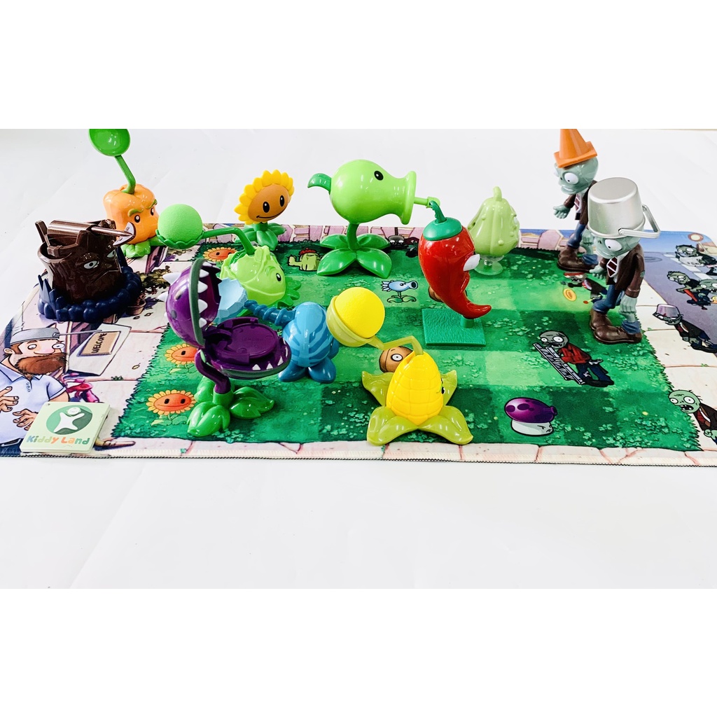 Bản đồ chiến đấu Plants vs Zombies kích thước 30x60 cm