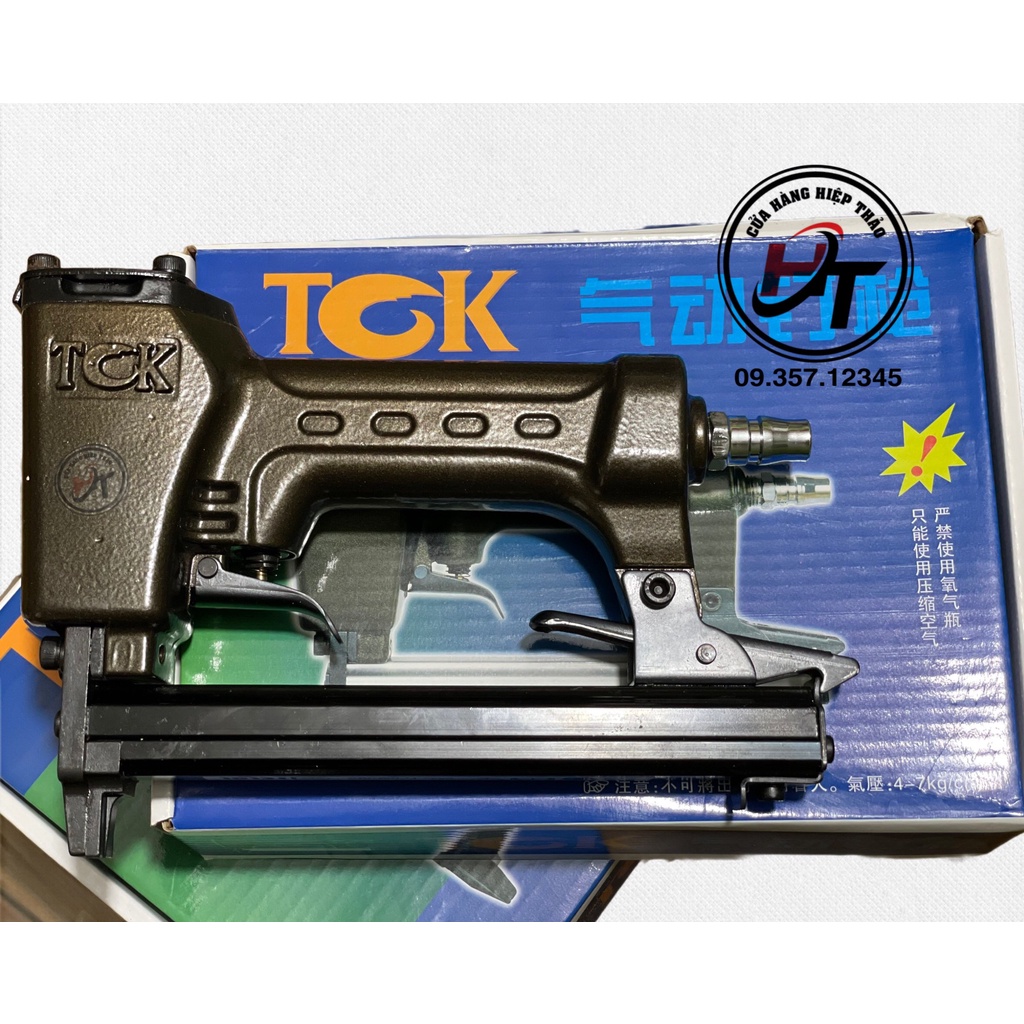 Súng bắn ghim gỗ 1013 ICK bằng hơi đinh chữ U chuyên bắn yên xe máy SBG-1013-ICK