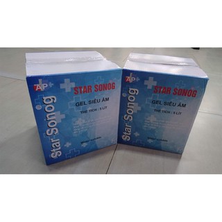 Gel siêu âm xanh và trắng STAR SONOG