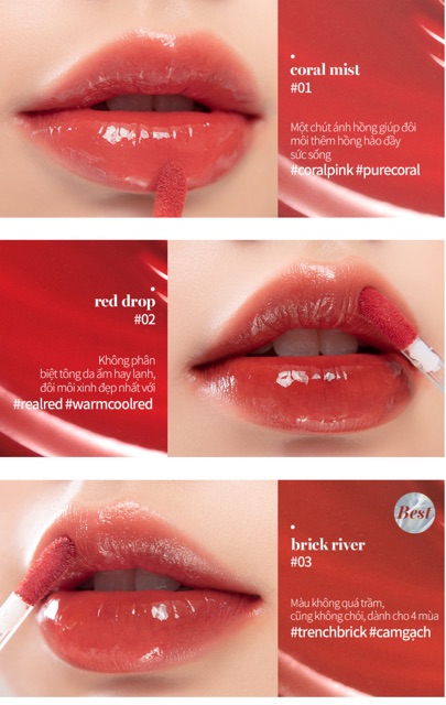 [Cam kết chính hãng] Son Tint Nước Siêu Lì, Lâu Trôi Romand Glasting Water Tint 4g | BigBuy360 - bigbuy360.vn