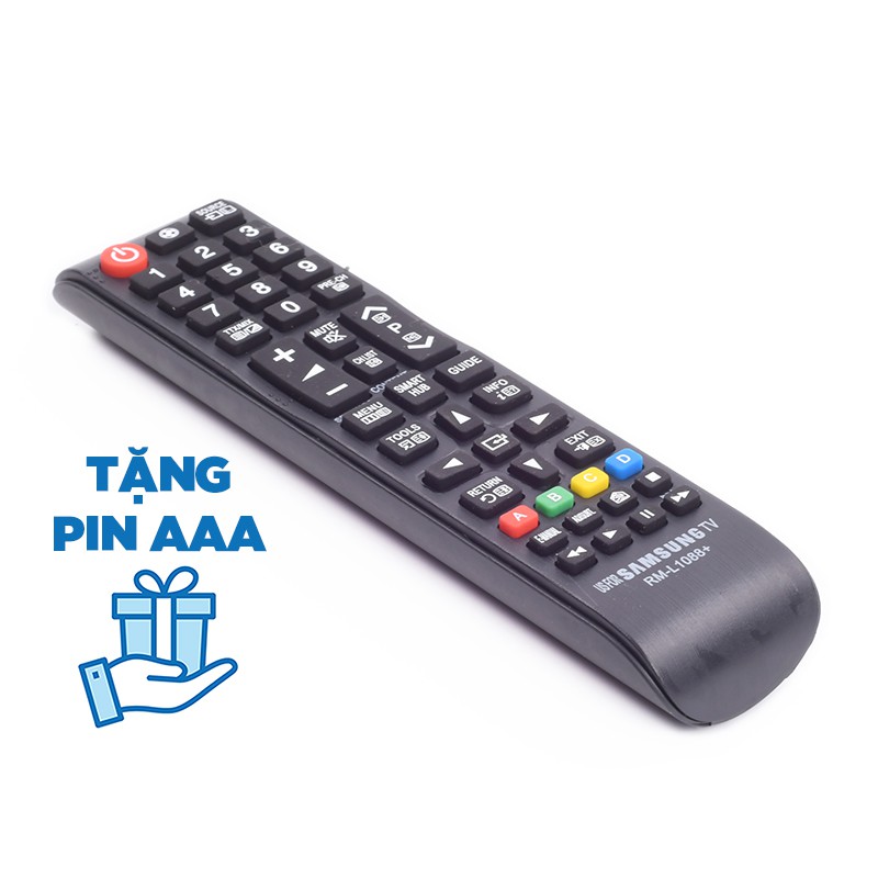 Remote điều khiển smart TV Samsung RM L1088+ tặng kèm pin