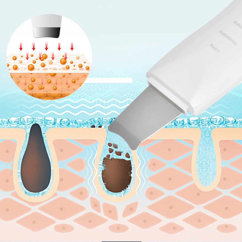 Máy Rửa Mặt Làm Sạch Sâu Loại Bỏ Mụn Đầu Đen Giảm Nếp Nhăn Nâng Cơ Chăm Sóc Da Mặt