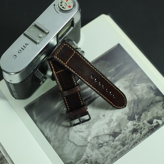 Dây đồng hồ Da bò nam - Đồ da Handmade DTD042