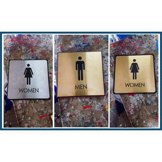 BIỂN WC VUÔNG