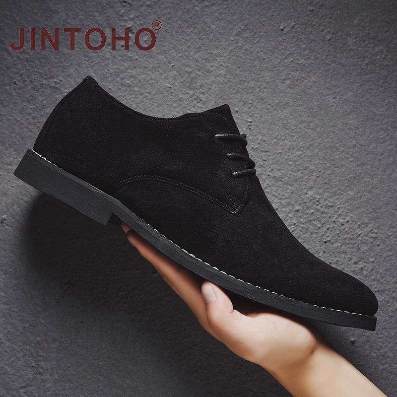 Giày oxford Da Lộn Kiểu Dáng Đơn Giản Thời Trang Theo Phong Cách Anh Dành Cho Nam
