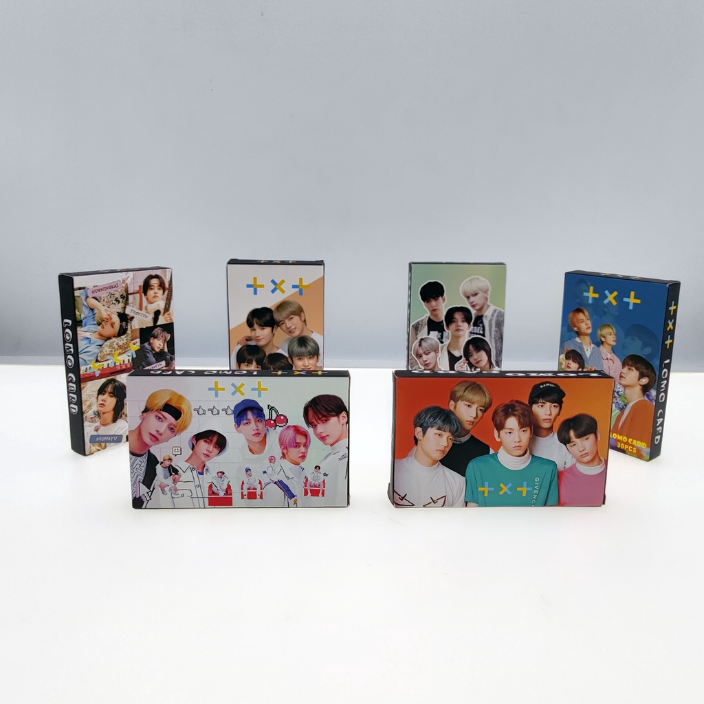 LOMO Thẻ ảnh TXT Cho Người Hâm 55 Cái/bộ Kpop