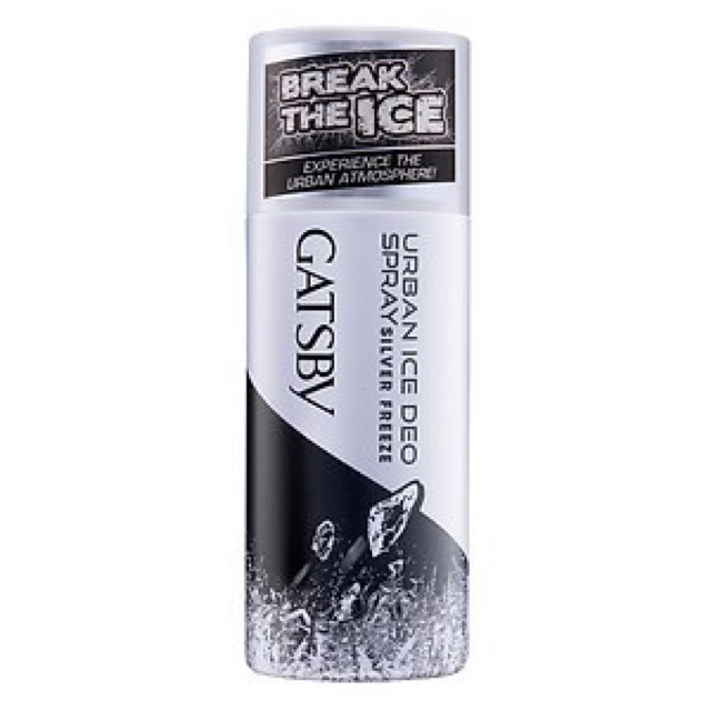 Xịt Khử Mùi Gatsby Energy/Infinty/Attractive/Silver (150 ml)