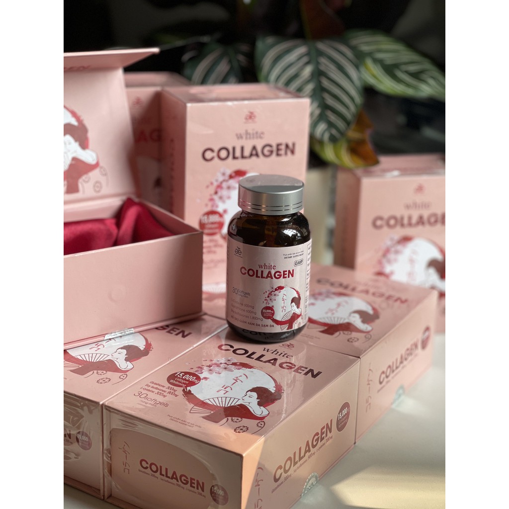 Viên uống trắng da Glutathione - Viên uống đẹp da, căng mịn da hãng White Collagen | BigBuy360 - bigbuy360.vn