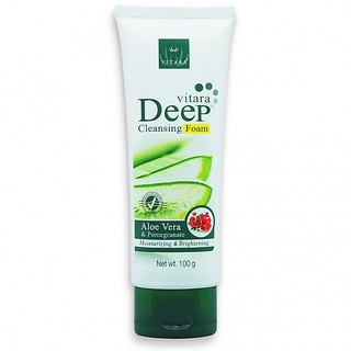 [Độc quyền] sữa dưỡng mặt dạng bọt Vitara DEEP Cleansing Foam