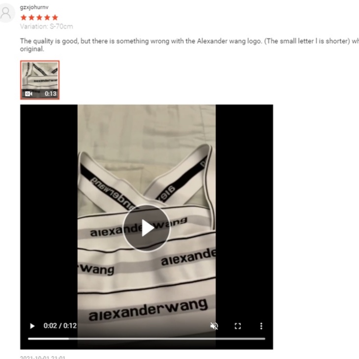 Aw 2021 Áo Vest Dây Đeo Mới