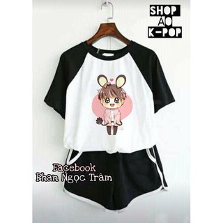 Set quần áo BTS Jungkook chibi mẫu mới nhất