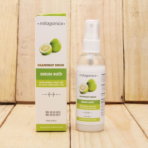 Serum bưởi kích thích mọc tóc, giảm rụng tóc Milaganics (100ml, 250ml)