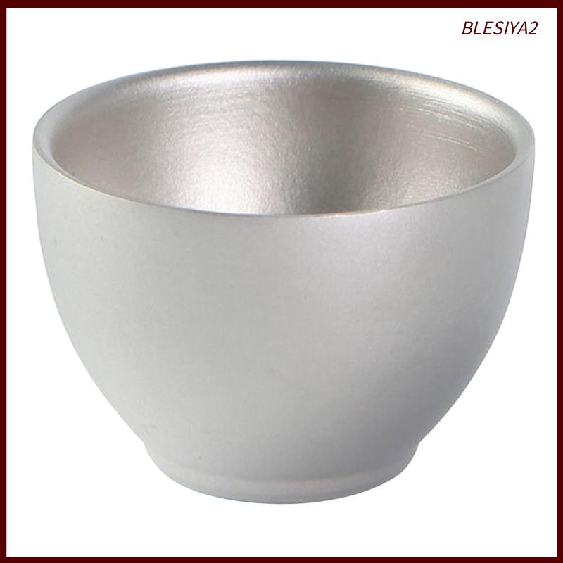 Titanium Tea Cup Camping Tea Mug Double Wall Drinking Water Mugs Drinkware