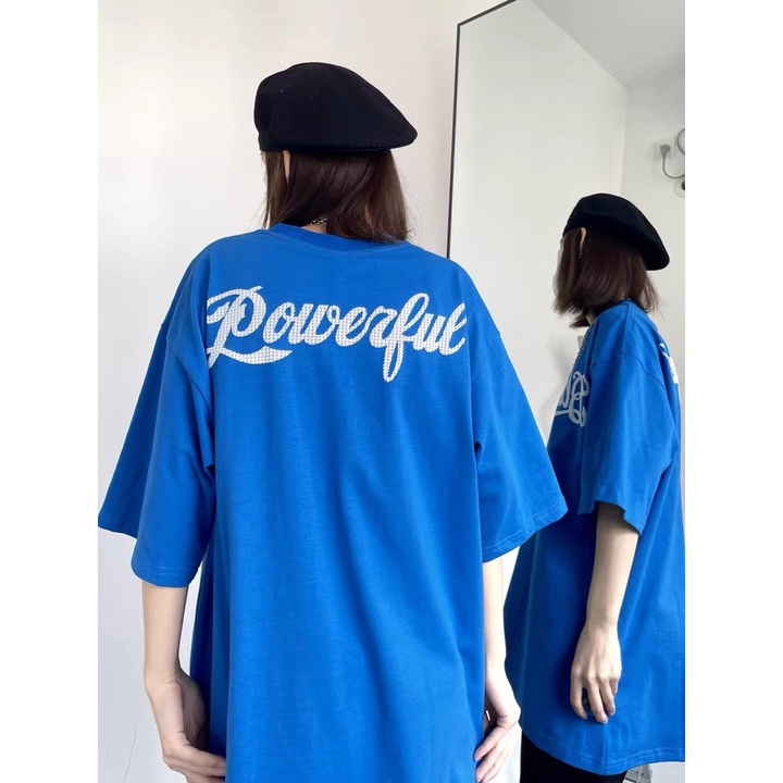 Áo thun tay lỡ Black Work ❤️ Áo phông oversize form rộng unisex nam nữ - A16 - Happy Style