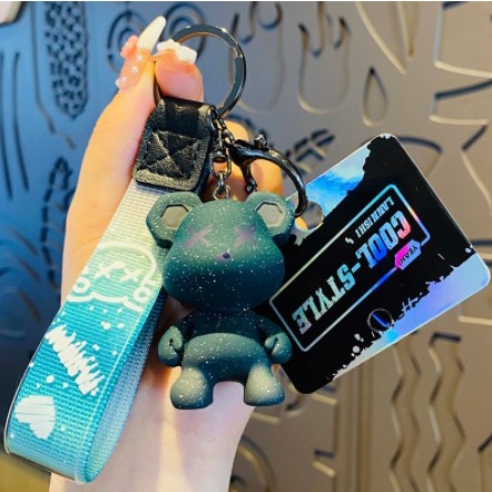 Móc Khóa Hình Gấu Hoạt Hình Dễ Thương