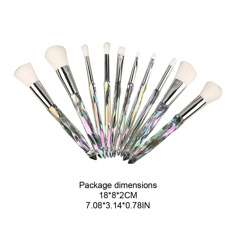 Set 10 Cọ Trang Điểm Đa Năng Chất Lượng