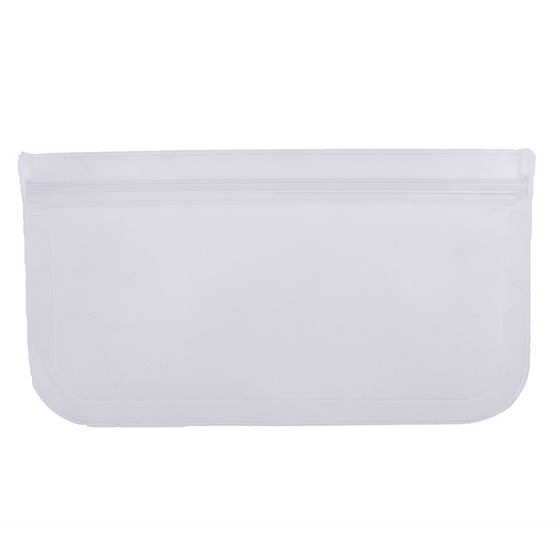 Hộp Đựng Thực Phẩm Bằng Silicone Chống Rò Rỉ Có Khóa Kéo Có Thể Tái Sử Dụng