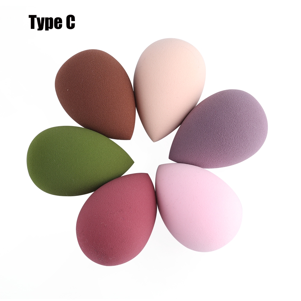 [Hàng mới về] Bông mút trang điểm 3 màu lựa chọn hình giọt nước