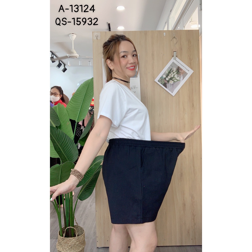 Quần đùi Bigsize jean trơn LT 15932