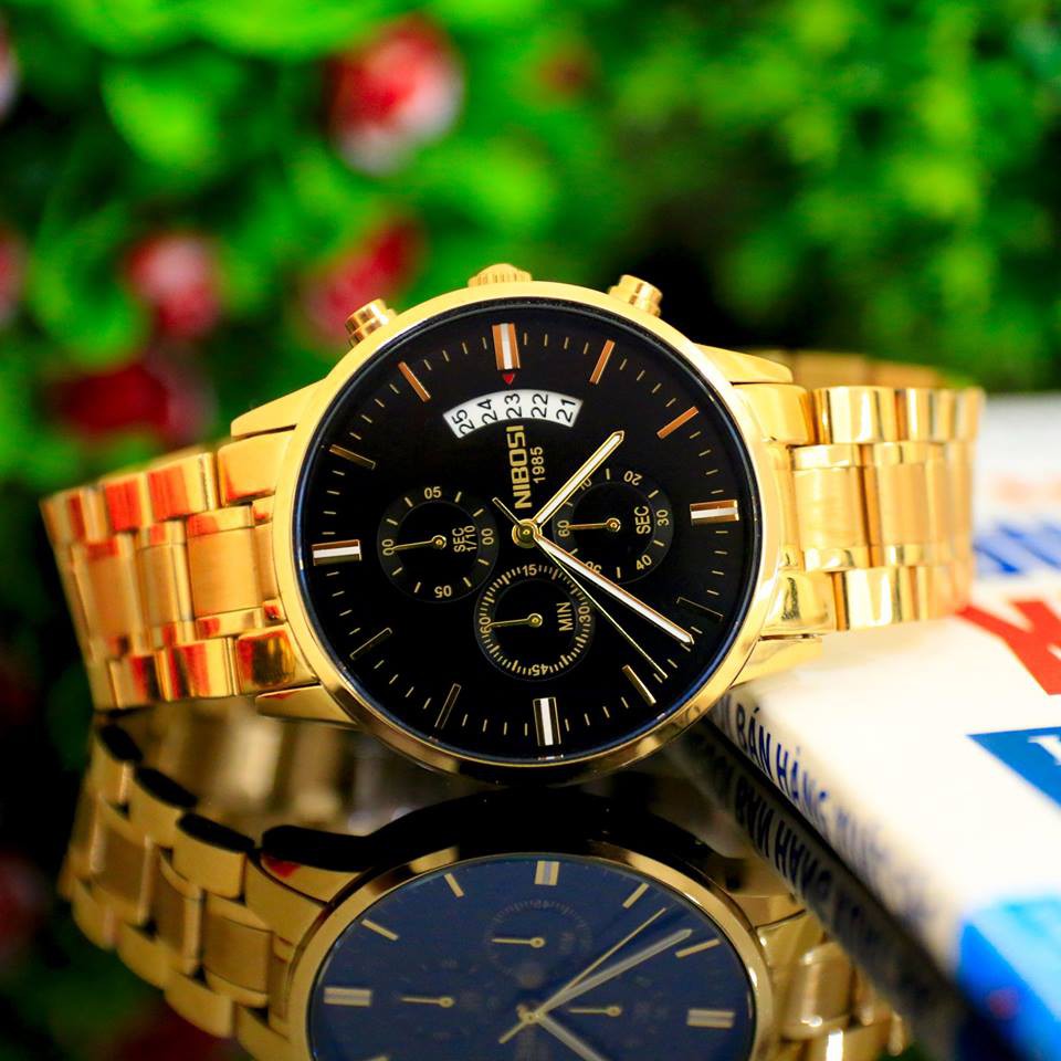 [GIá SỈ]  Đồng Hồ Nam Nibosi tặng kèm pin 30k+Cắt mắt dây | BigBuy360 - bigbuy360.vn