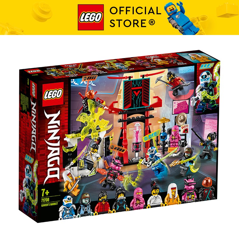 [Mã LIFELE12 giảm 100K đơn 799K] LEGO NINJAGO Sàn Đấu Game Thủ 71708 LEGO Ninjago 71708 Sàn Đấu Game Thủ (218 chi tiết)