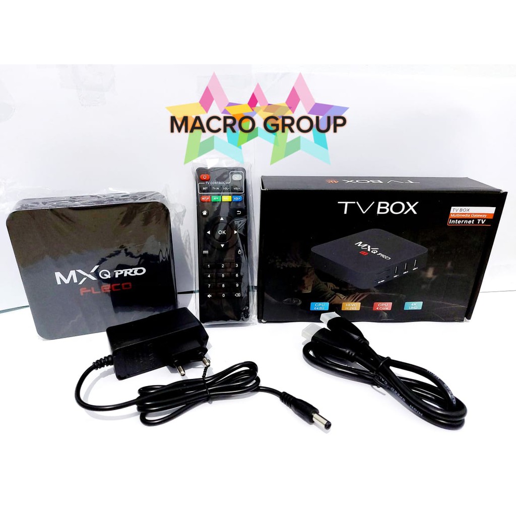 Đầu Tv Box Mxq Pro 5g Fleco / Smart Tv 4k Ultra Hd Mxq Pro 4k 5g Ram 1gb Rom 8gb Và Phụ Kiện