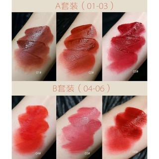 Set son 3 cây Matte Love Lips Glaze Magic Casa