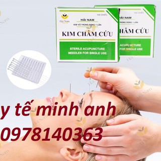 Kim châm cứu hải nam các số hộp 10 vỉ