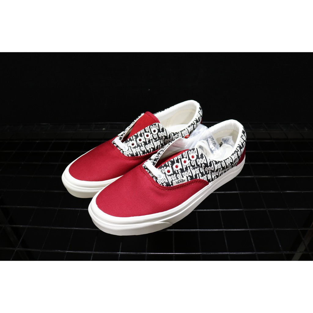 Giày Vans Fear Of God Red cực kool - SALE 50% và Miễn Phí Ship