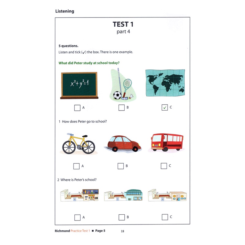 Sách Richmond Practice Tests Flyers - First News - FIN