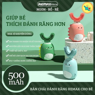 [Chính Hãng] Bàn Chải Đánh Răng Điện Thông Minh Chữ U Cho Bé Từ 2-12 Tuổi