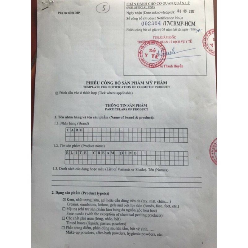 Kem elite con bướm nguyễn quách đu hoa don