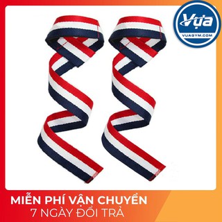 Dây Kéo Lưng Tập Gym Valeo Sọc Cờ Mỹ (1 cặp)