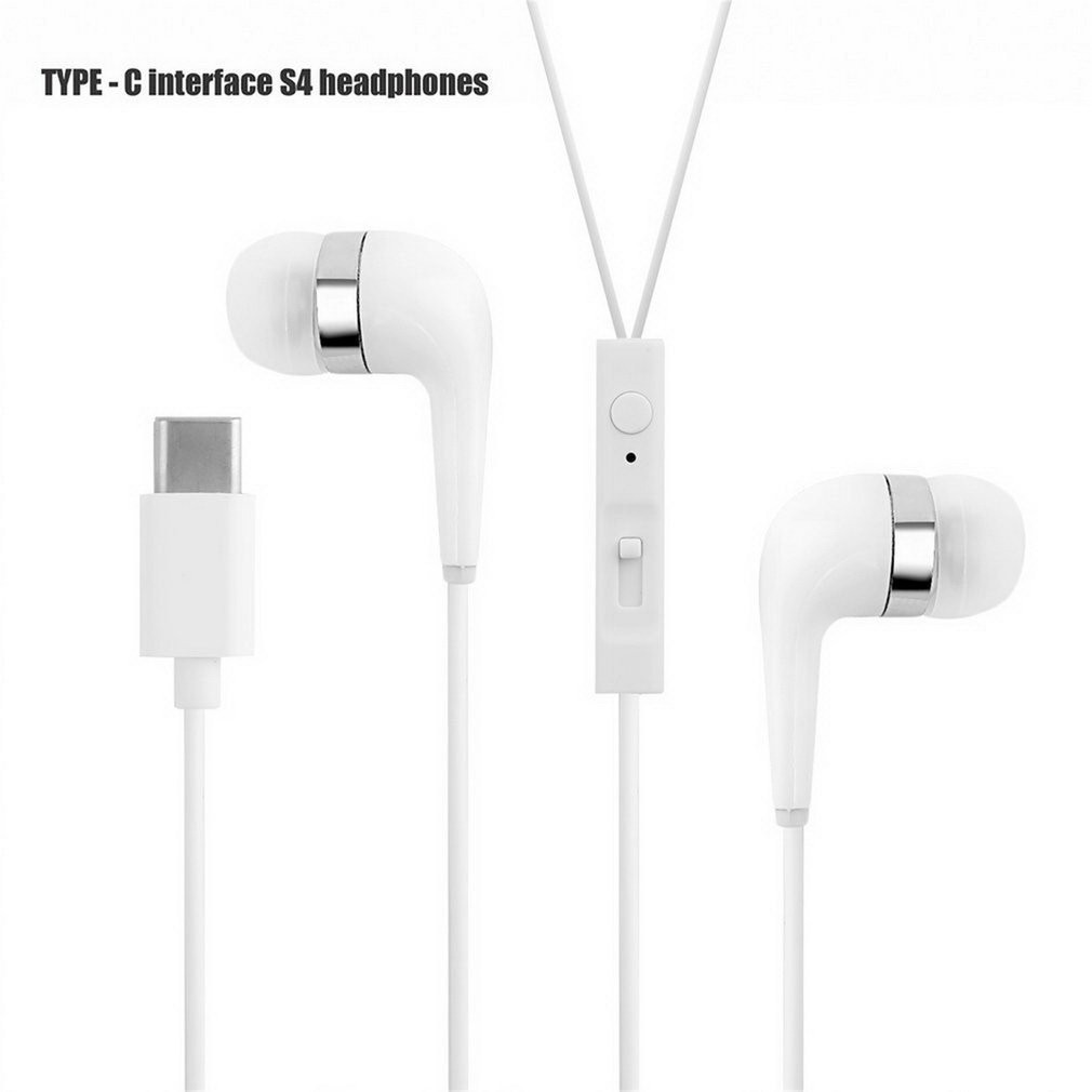 Ele】Tai Nghe Nhét Tai Giao Diện Vòng Động Đôi Lõi Type-C