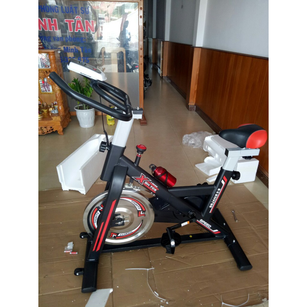 Xe đạp tập thể dục tại nhà  - Kèm ảnh, video thật