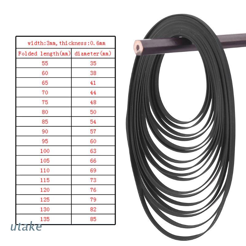 Dây đai cao su bản rộng 3mm thay thế cho máy hát đĩa than LP