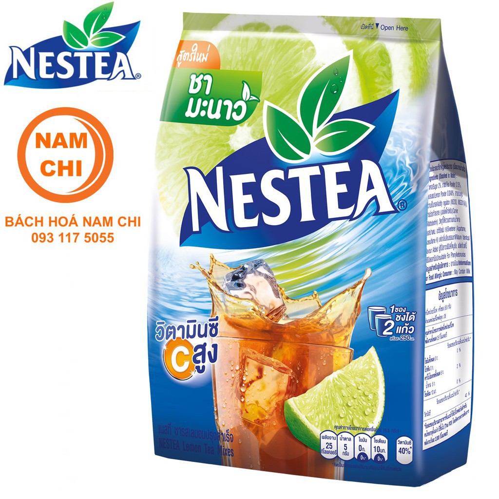 [DATE 2021] Trà Sữa Thái Lan Nestea Milk Tea 429g 13 Gói Cực Ngon