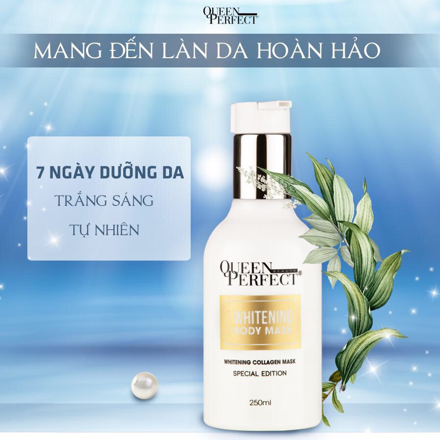 Ủ trắng da yến tươi Queen Perfect làm trắng da toàn thân trong 7 ngày | BigBuy360 - bigbuy360.vn