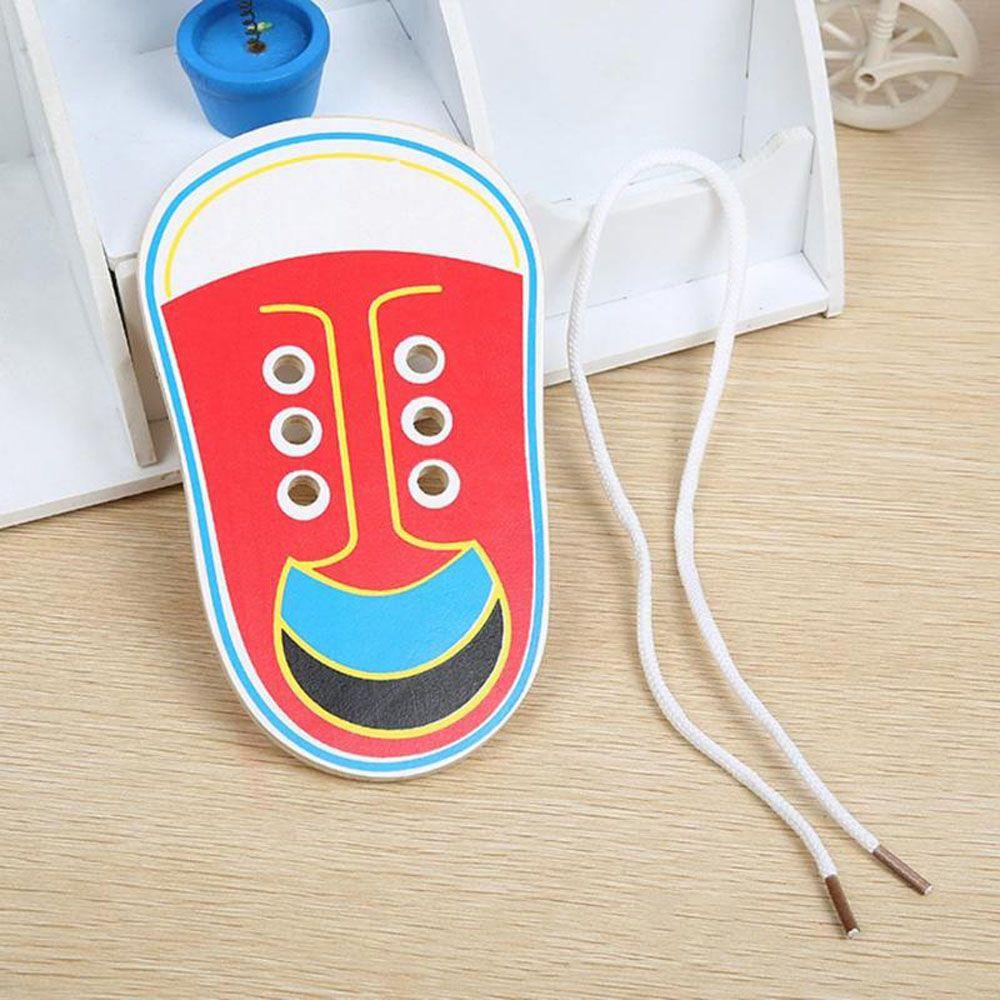 1 Dây Giày Đồ Chơi Giáo Dục Theo Phương Pháp Montessori Cho Bé