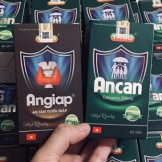 Cặp đôi Ancan - An giáp _Hỗ trợ điều trị bệnh lý tuyến giáp, ung thư, ung bứu