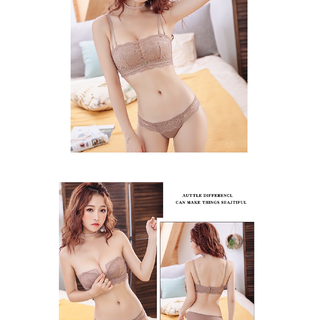 Bộ đồ lót/ Áo ngực với dây đeo tháo rời được quyến rũ dành cho nữ | BigBuy360 - bigbuy360.vn
