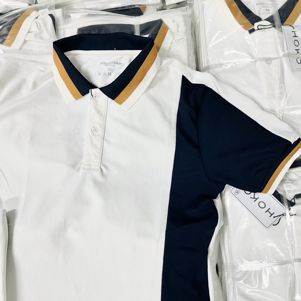 (HCM) ÁO THUN POLO PHỐI MÀU NGẮN TAY CỔ BẺ THỜI TRANG GENZ HÀN QUỐC SIÊU ĐẸP , NÉT CHO CÁC BẠN TRẺ LỰA CHỌN KOKO MI FASH