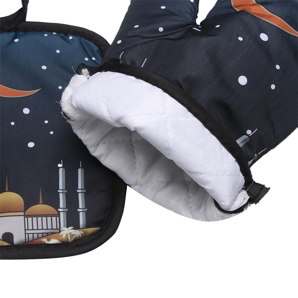 LONTIME Set 3 Tạp Dề In Họa Tiết Phong Cách Hồi Giáo Trang Trí Nhà Cửa