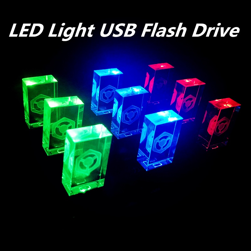 Usb 2.0 DJ Pha Lê 4GB 8GB 16GB 32GB 64GB 128GB 256GB Cho Xe Hơi