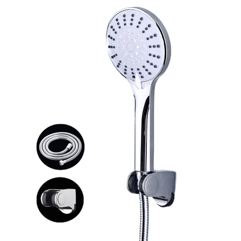 Vòi Hoa Sen 5 Chế Độ Phun Nước Dạng Nhấn Tiện Dụng Cho Nhà Tắm