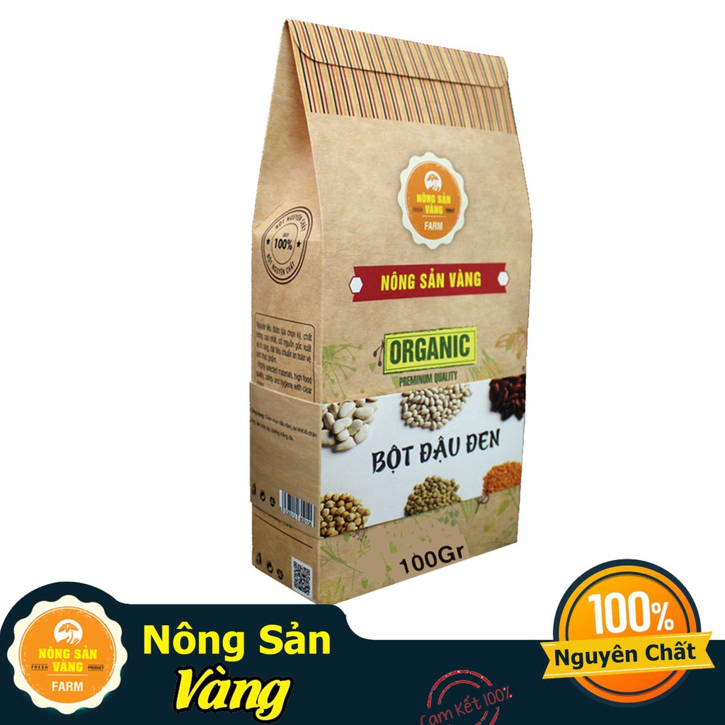 Bột Đậu Đen Làm Đẹp- Nông Sản Vàng 100gr