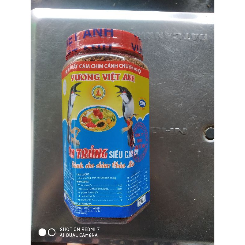 cám trứng cho chào mào 500g
