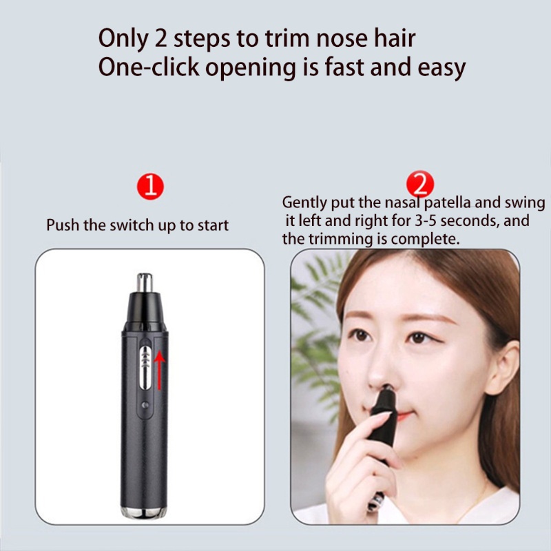 [Hàng mới về] Tông đơ tỉa lông mũi không đau chuyên nghiệp